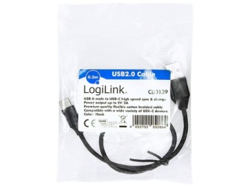 2 коротких кабеля USB C в оплетке, угловой и прямой — 30 см