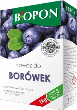 BIOPON Nawóz do borówek 1kg mikroskładniki