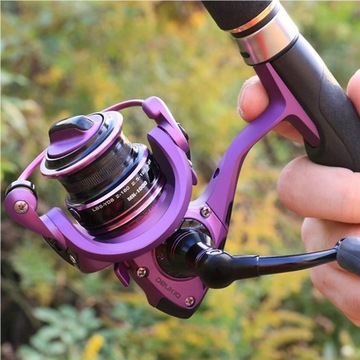 Легкая металлическая катушка 5+1BB для ловли на мелкие приманки.