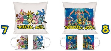НАБОР ПОДУШЕК POKEMON PIKACHU + ПОДАРОК ​​НА ИМЕНИ РАЗЛИЧНЫЕ ДИЗАЙНЫ