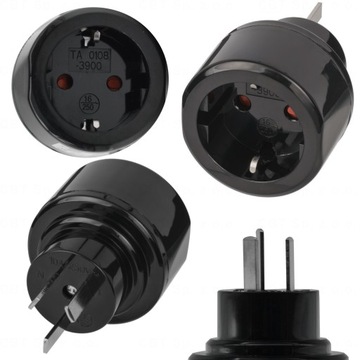 ADAPTER PODRÓŻNY PRZEJŚCIÓWKA POLSKA CHINY FIDŻI
