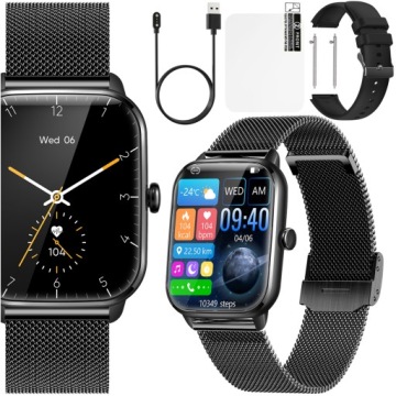 СМАРТ-ЧАСЫ ЖЕНСКИЕ ЧАСЫ МЕНЮ ВЫЗОВОВ PL PULS SPORT 2 РЕМЕШКА СМАРТ-ЧАСЫ