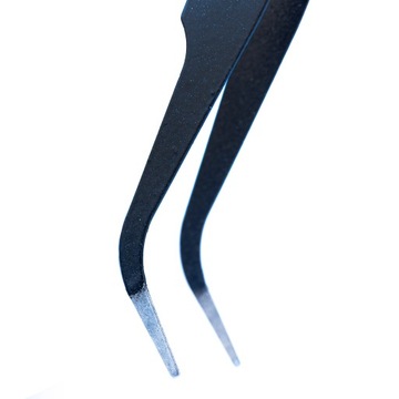 ZESTAW 6 PĘSET METALOWYCH PINCET PRECYZYJNYCH PĘSETY ESD DO ELEKTRONIKI HQ