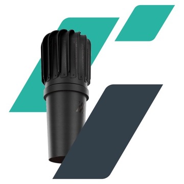 KOMINEK WENTYLACYJNY BOCZNY ŚCIENNY OBROTOWY WYWIEWKA FI 110 MM KOLORY