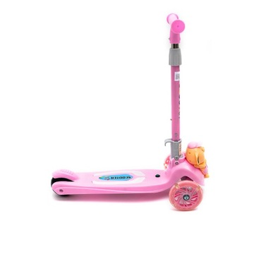 HULAJNOGA TRÓJKOŁOWA BALANSOWA LED MUZYKA SKŁADANA