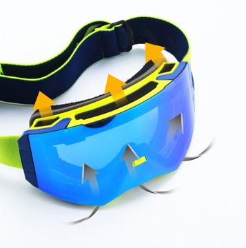 ЛЫЖНЫЕ ОЧКИ ПОЛЯРИЗОВАННЫЕ ОЧКИ REVO 2 ЛИНЗЫ