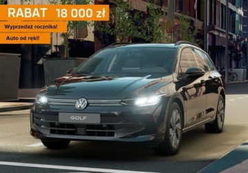 Volkswagen Golf VIII Hatchback Facelifting 1.5 TSI 116KM 2025 Volkswagen Golf Variant Variant Life Plus 1.5 TSI 115KM 1.5 Benzyna 116KM