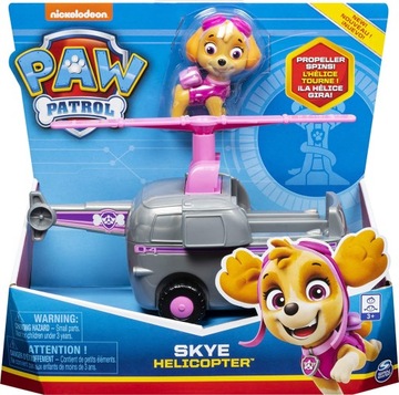 ВЕРТОЛЕТ PAW PATROL SKYE + РИСУНОК 3+