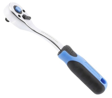 GRZECHOTKA ODGIĘTA 1/4'' HOGERT HT1R324 72 ZĘBY