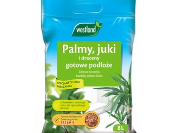 ZIEMIA DO PALM JUK DRACEN SERAMIS WESTLAND 8L PODŁOŻE DO PALM