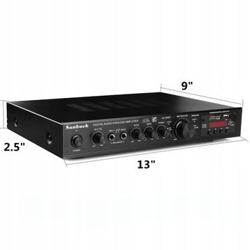 УСИЛИТЕЛЬ HI-FI СТЕРЕО УСИЛИТЕЛЬ BLUETOOTH РАДИО ЦИФРОВОЙ USB УСИЛИТЕЛЬ