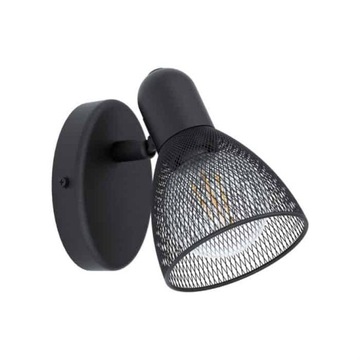 KINKIET OGRODOWY Eglo czarny E14 28 W