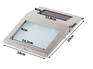 СОЛНЕЧНАЯ НОМЕР ДОМА СВЕТОДИОДНАЯ ТАБЛИЧКА С ПОДСВЕТКОЙ НЕТ