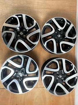 RENAULT CAPTUR FELGI ALUMINIOWE 17 CALI 4x100 ET 40 CZUJNIKI CIŚNIENIA