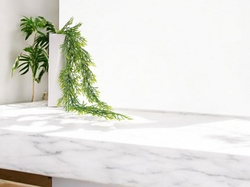 SZTUCZNA HOYA ROŚLINA ZWISAJĄCA GĘSTA 70cm WISZĄCY ASPARAGUS ZIELONY