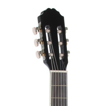 Gitara klasyczna Gewa Pure 4/4 czarna z akcesoriami zestaw