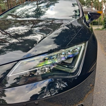 Seat Leon III SC Facelifting 1.2 TSI 110KM 2017 Seat Leon Seat Leon III 1.2 CarPlay Navi Radar Jeden Wlasciciel Serwis ASO, zdjęcie 4