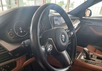 BMW X6 F16 Crossover xDrive 40d 313KM 2017 BMW X6 3.0 d 313KM Krajowa Bezwypadkowa Bogata wersja Niski przebieg 3.0, zdjęcie 10