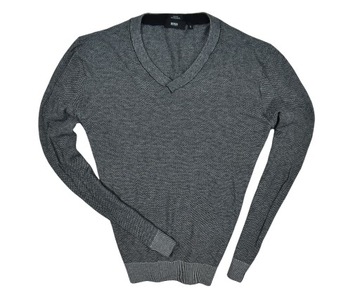 HUGO BOSS Sweter Slim Fit Cotton Wool Męski / XL
