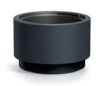 DONICZKA Z WKŁADEM CYLINDER 30 ANTRACYT HEOS NISKA