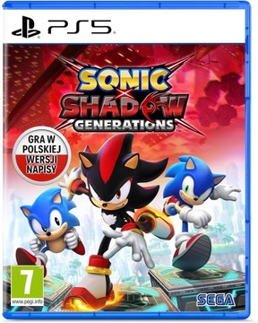 SONIC X SHADOW GENERATIONS - PL - PS5 - Płyta Blu-ray