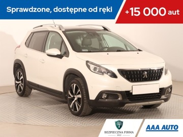 Peugeot 2008 I SUV Facelifting 1.2 PureTech 110KM 2016 Peugeot 2008 1.2 PureTech, Salon Polska, Automat