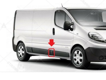 LISTWA SŁUPKA SŁUPEK PRAWA BOK RENAULT TRAFIC II 2