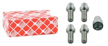 КОЛЕСНЫЙ БОЛТ VW GOLF/PASSAT/A80 (НАБОР ИЗ 4 ШТ + ПЕРЕХОДНИК)