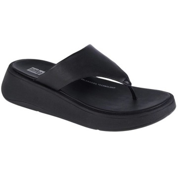 Czarne Skóra naturalna Buty FitFlop r.38