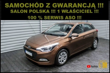 Hyundai i20 II Hatchback 5d 1.2 84KM 2015 Hyundai i20 STYLE + Salon POLSKA + 100% Serwis