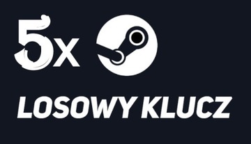 5 LOSOWYCH KLUCZY STEAM 5 RANDOM KEY (KLUCZ STEAM)