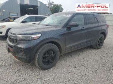 Ford Explorer VI 2022 Ford Explorer 2022, 2.3L, 4x4, TIMBERLINE, po gradobiciu 2.3 Benzyna 300KM