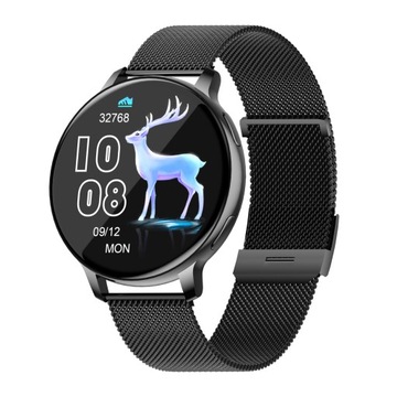 Linwear smart watch, black smart watch