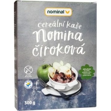 Кашка з Сорго І Рису instant для дітей Безглютенова здорова 300 г Nominal !