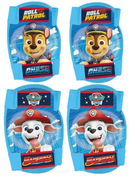 4x ЗАЩИТЫ ДЛЯ ВЕЛОСИПЕДНОГО ШЛЕМА PAW PATROL MARSHALL