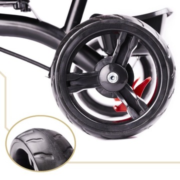 Trike Fix Lite темно-синий трехколесный велосипед с козырьком