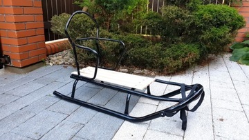 THICK SPORTLINE FAST PLUS САНКИ СО СПИНКОЙ ДО 150 кг