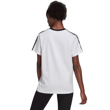 L Koszulka damska adidas Essentials 3-Stripes biała H10201 L