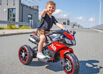 Duży Motorek Trójkołowy na akumulator 2 SILNIKI XL