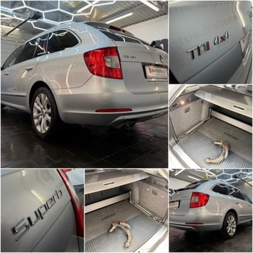 Skoda Superb II Sedan 2.0 TDI CR DPF 140KM 2013 Skoda Superb duze rodzinne kombi w 4x4 z automatyczna skrzynia dsg w bogat, zdjęcie 18