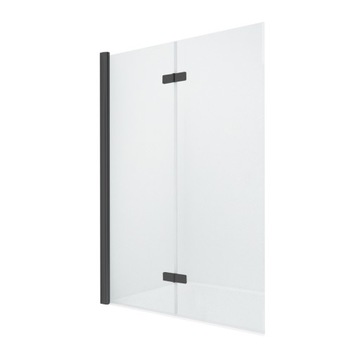 POLSKI PARAWAN NAWANNOWY 120x140 CZARNY PROFILE