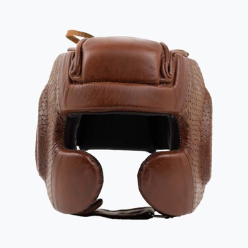 Боксерский шлем Everlast 1910 PRO коричневый S-M