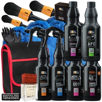 БОЛЬШОЙ НАБОР АВТОКОСМЕТИКИ ADBL В ПОДАРОК ​​+ ДУХИ И СУМКА