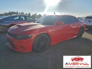 Dodge Charger VII 6.4 HEMI V8 492KM 2019 Dodge Charger 2019r., Scat Pack, 6.4L, od ubezpieczalni 6.4 Benzyna 492KM