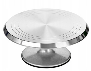 ПРОФЕССИОНАЛЬНАЯ ВРАЩАЮЩАЯСЯ ТАРЕЛКА ДЛЯ ТОРТА 25СМ