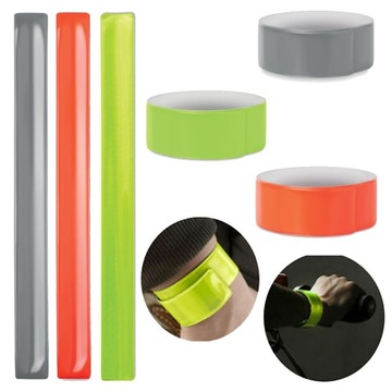 СВЕТООТРАЖАЮЩАЯ ЛЕНТА, РУКА, РУКА, ВЕЛОСИПЕД, САМОЗАЖИМНАЯ, СЕРЕБРЯНАЯ