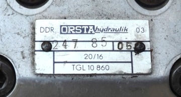 Гидравлический мотор ORSTA 20/16 TGL 10860 Гидравлический насос