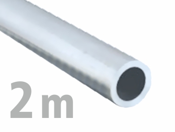 Rura aluminiowa okrągła 20x1 anodowana 200cm