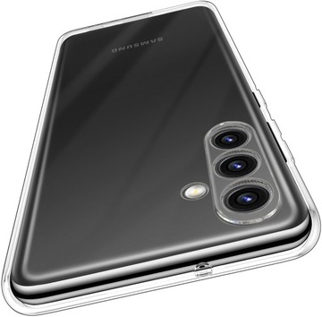 Etui do Samsung Galaxy A25 5G WZMACNIANE 360° CLEAR + Szkło 9H