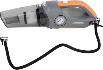 ODKURZACZ SAMOCHODOWY 12V 80W Z KOMPRESOREM HEPA